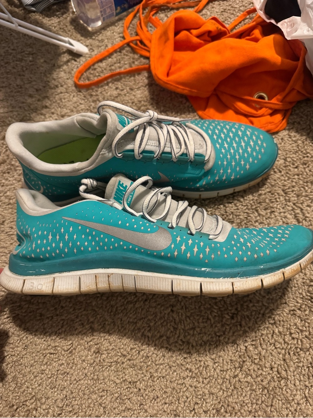 Mens Nike Freerun 3.0 Teal